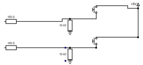 Figure 3.3: Button schematic