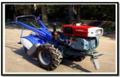 Fig.2 Power Tiller sprayer