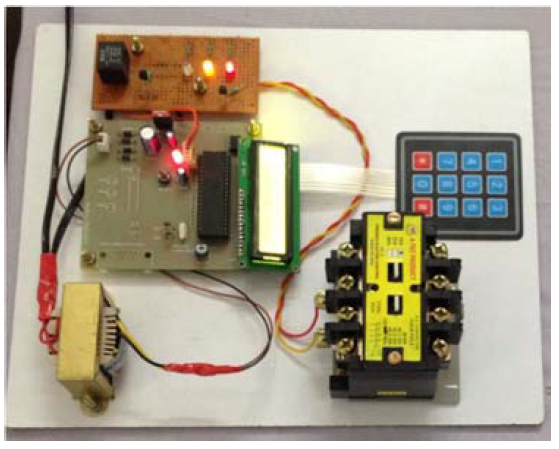 Fig: CB in open state shown by red LED