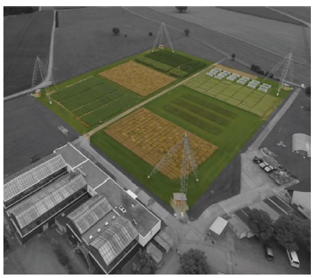 Figure 2-1: Overview of the ETH Field Phenotyping Platform (FIP) [