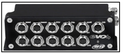 Figure 9: AiM Evo4 Data Logger