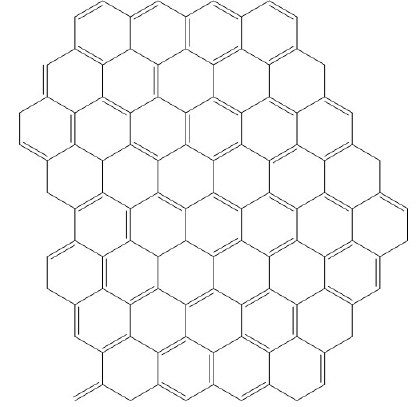 Figure 1 - Graphene chemical structure