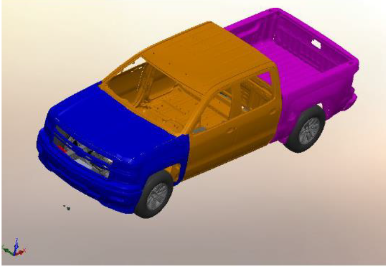 Figure 6- CAD model of 2015 Chevrolet Silverado