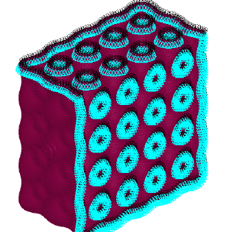 Figure 36-Symmetric Boundary Conditions applied to the CNG tank