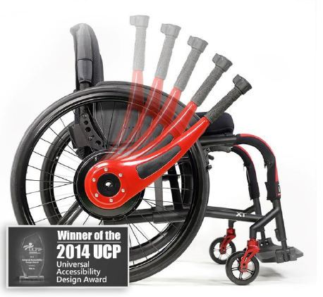 Figure 4: Lever Propulsion Wheelchair