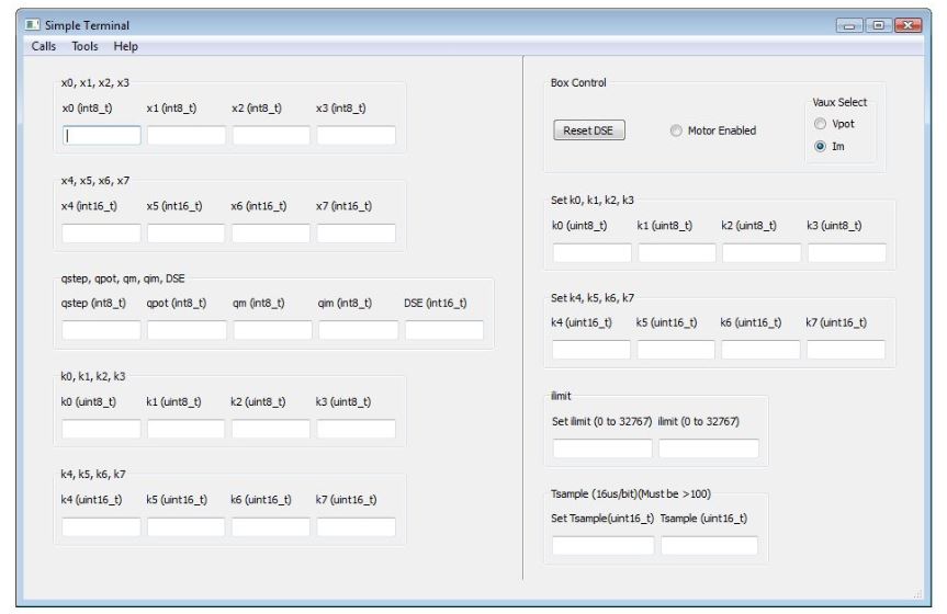 Figure 14 : EE472 digital Control Box UI