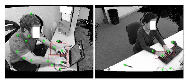 Figure 6.3: Two results of cascade detection using simple detection