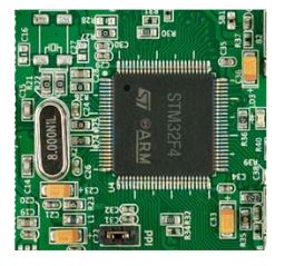 Figure 3. The processor used in the embedded system