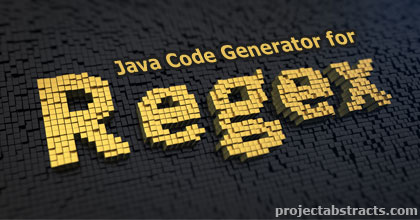 Automatic Java Code Generator for Regular Expressions