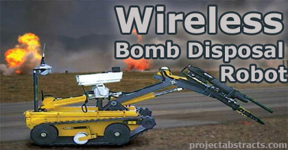 Wireless Bomb Disposal Robot