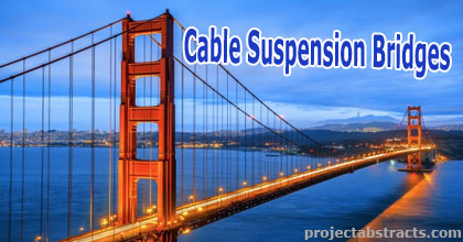 Introduction to Cable Suspension Bridges