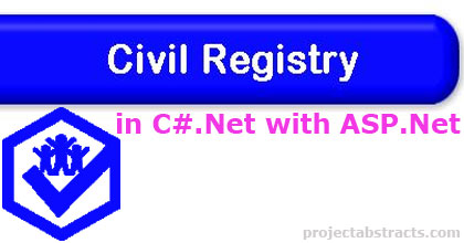 Civil Registry in C#.Net with ASP.Net 