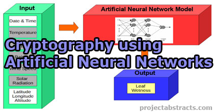 Cryptography using Artificial Neural Networks